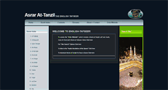 Desktop Screenshot of english-tafseer.com